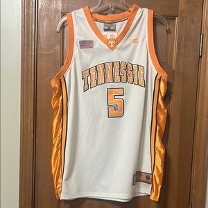 Colosseum Men's Orange and White Top XXL